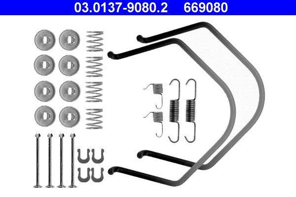 ATE 03.0137-9080.2 Accessory Kit, brake shoes