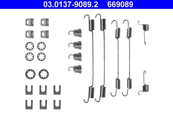 ATE 03.0137-9089.2 Accessory Kit, brake shoes