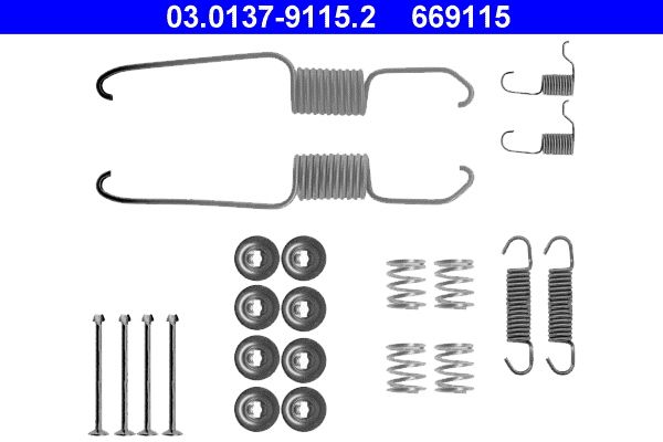 ATE 03.0137-9115.2 Accessory Kit, brake shoes