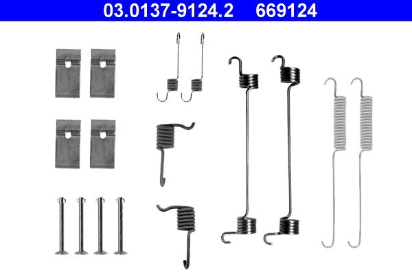 ATE 03.0137-9124.2 Accessory Kit, brake shoes
