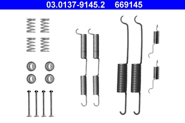ATE 03.0137-9145.2 Accessory Kit, brake shoes