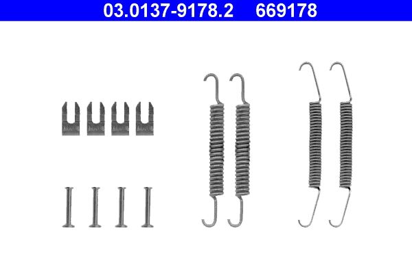 ATE 03.0137-9178.2 Accessory Kit, brake shoes