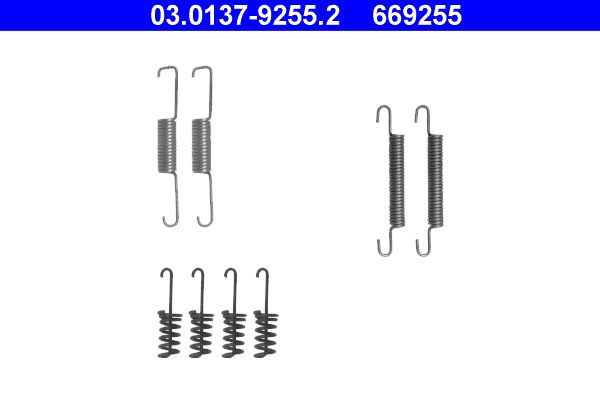 ATE 03.0137-9255.2 Accessory Kit, parking brake shoes