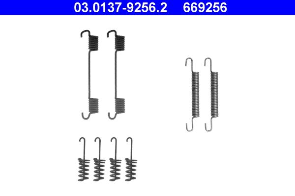 ATE 03.0137-9256.2 Accessory Kit, parking brake shoes
