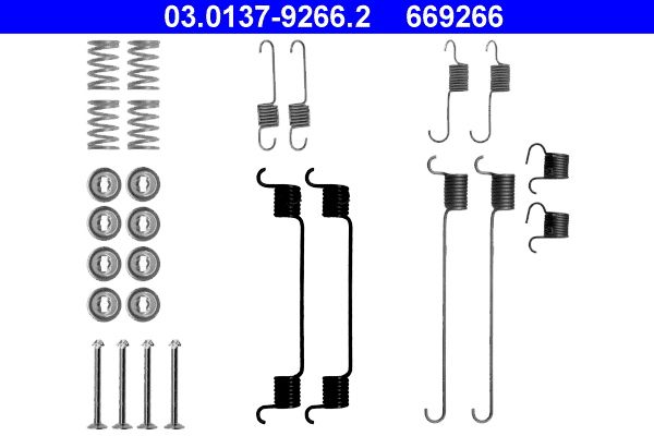 ATE 03.0137-9266.2 Accessory Kit, brake shoes