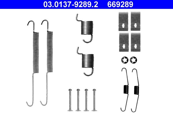 ATE 03.0137-9289.2 Accessory Kit, brake shoes