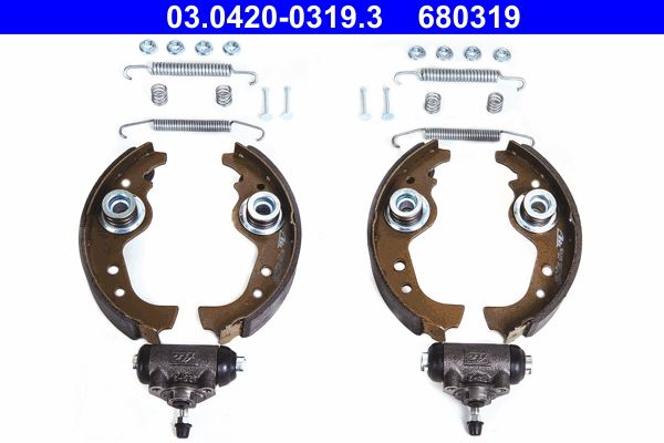 ATE 03.0420-0319.3 Brake Shoe Set