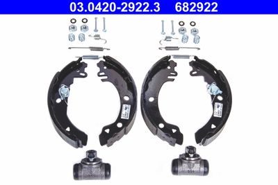 Brake Shoe Set ATE 03.0420-2922.3