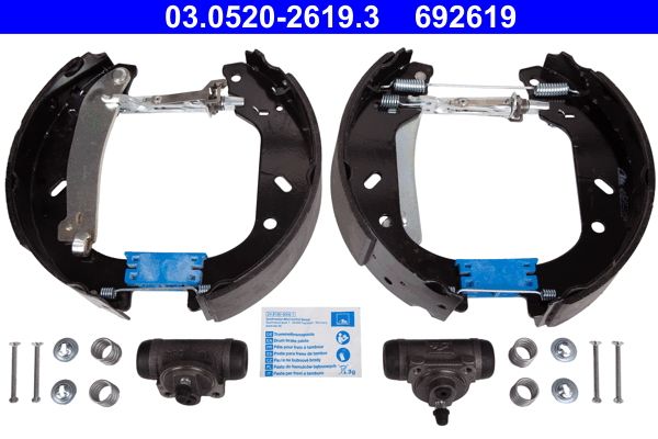 ATE 03.0520-2619.3 Brake Shoe Set