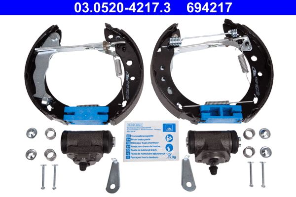 ATE 03.0520-4217.3 Brake Shoe Set