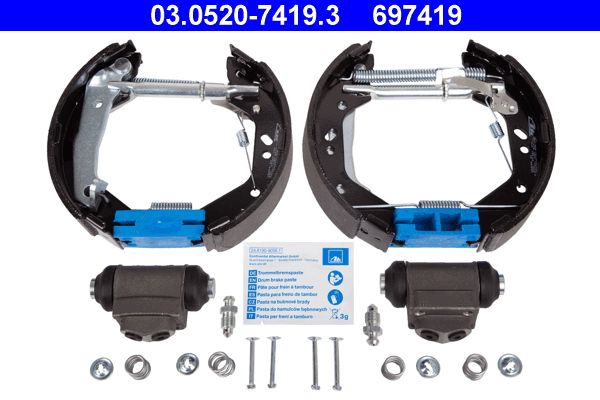 ATE 03.0520-7419.3 Brake Shoe Set