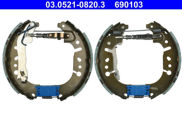 ATE 03.0521-0820.3 Brake Shoe Set