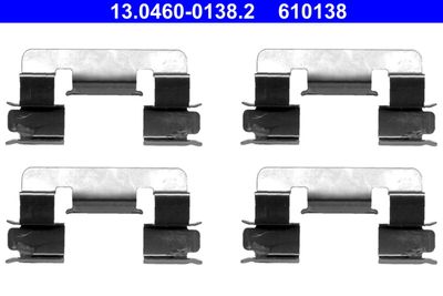 Accessory Kit, disc brake pad ATE 13.0460-0138.2