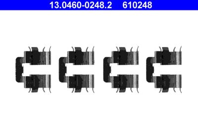 Accessory Kit, disc brake pad ATE 13.0460-0248.2