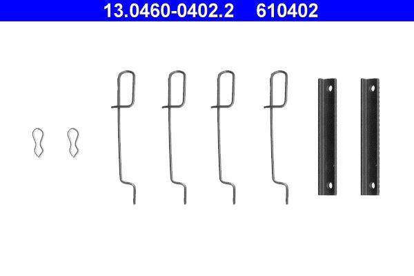 ATE 13.0460-0402.2 Accessory Kit, disc brake pad