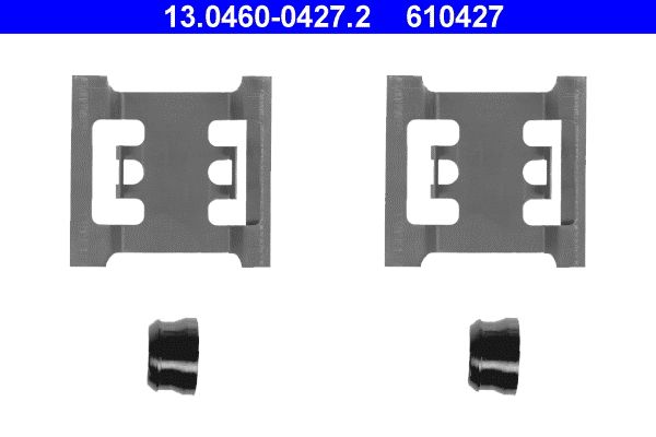 ATE 13.0460-0427.2 Accessory Kit, disc brake pad