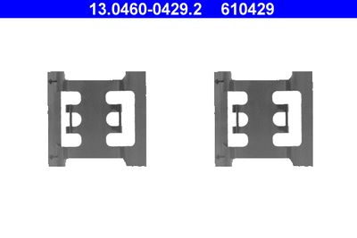 Accessory Kit, disc brake pad ATE 13.0460-0429.2