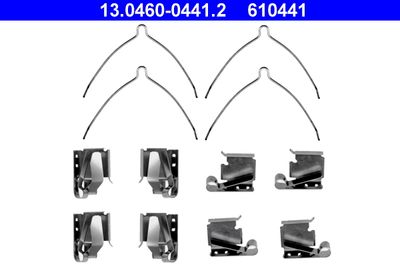 Accessory Kit, disc brake pad ATE 13.0460-0441.2