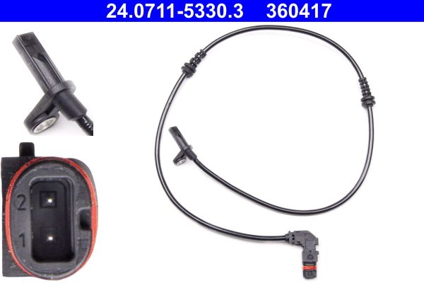 ATE 24.0711-5330.3 Sensor, wheel speed
