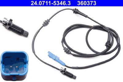Sensor, wheel speed ATE 24.0711-5346.3