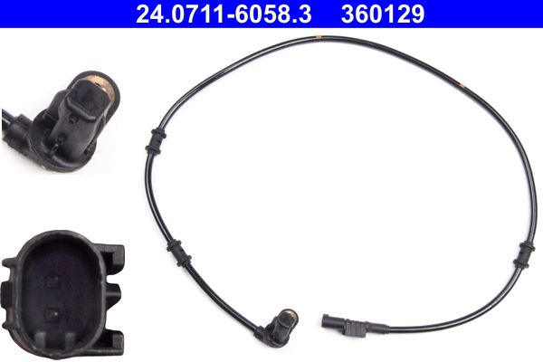 ATE 24.0711-6058.3 Sensor, wheel speed