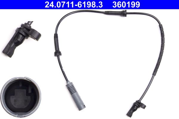 ATE 24.0711-6198.3 Sensor, wheel speed