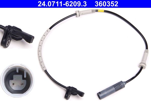 ATE 24.0711-6209.3 Sensor, wheel speed