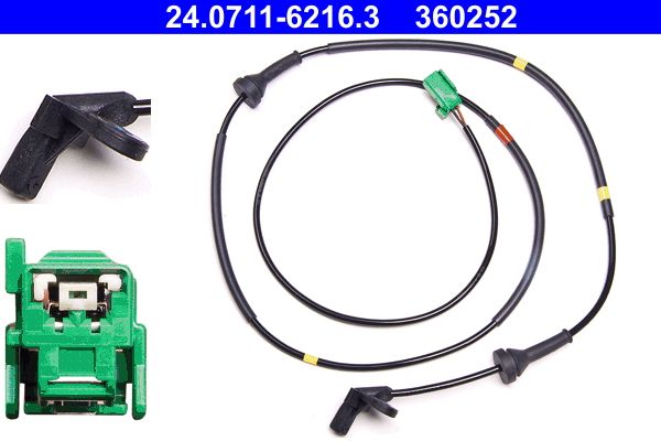 ATE 24.0711-6216.3 Sensor, wheel speed