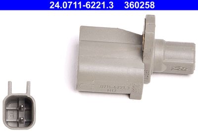Sensor, wheel speed ATE 24.0711-6221.3