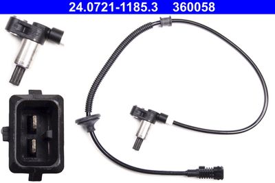Sensor, wheel speed ATE 24.0721-1185.3