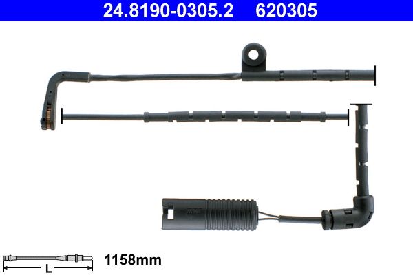 ATE 24.8190-0305.2 Warning Contact, brake pad wear