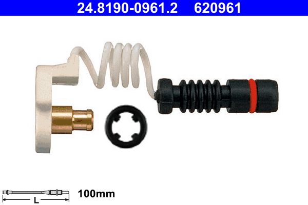 ATE 24.8190-0961.2 Warning Contact, brake pad wear