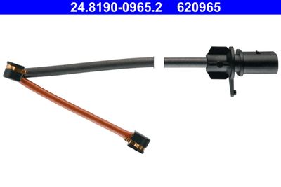 Warning Contact, brake pad wear ATE 24.8190-0965.2