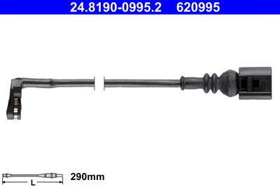 Warning Contact, brake pad wear ATE 24.8190-0995.2