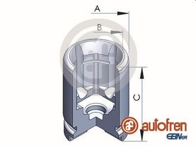 Piston, brake caliper AUTOFREN SEINSA D025121