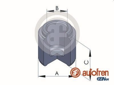 Piston, brake caliper AUTOFREN SEINSA D025285