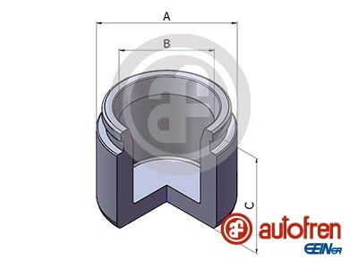 Piston, brake caliper AUTOFREN SEINSA D025446