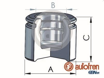 AUTOFREN SEINSA D025463 Piston, brake caliper