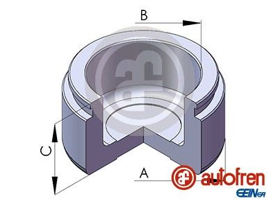 Piston, brake caliper AUTOFREN SEINSA D025489