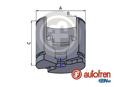 Piston, brake caliper AUTOFREN SEINSA D025520
