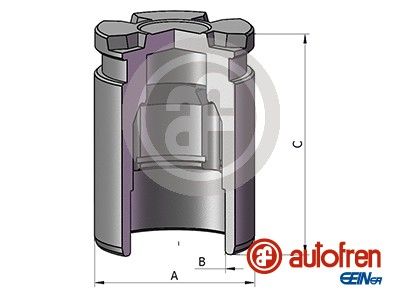 Piston, brake caliper AUTOFREN SEINSA D025542