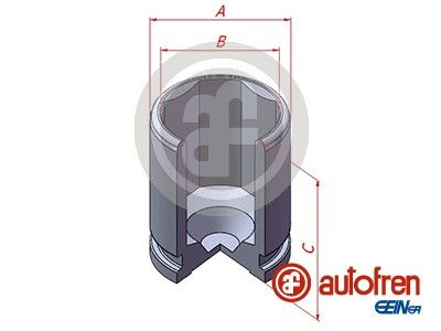 Piston, brake caliper AUTOFREN SEINSA D025543