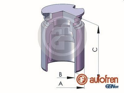 Piston, brake caliper AUTOFREN SEINSA D025577