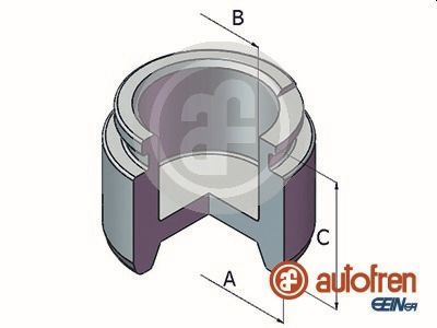 Piston, brake caliper AUTOFREN SEINSA D025586