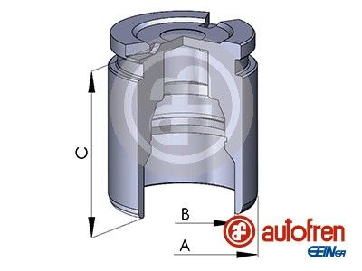Piston, brake caliper AUTOFREN SEINSA D025605