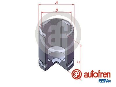 Piston, brake caliper AUTOFREN SEINSA D025608