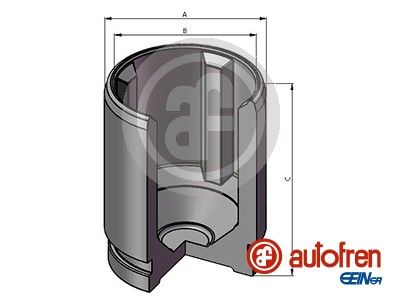 Piston, brake caliper AUTOFREN SEINSA D025719