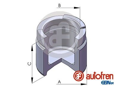 Piston, brake caliper AUTOFREN SEINSA D02571