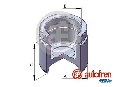 Piston, brake caliper AUTOFREN SEINSA D025766