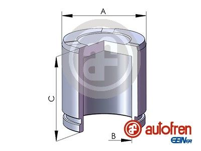 Piston, brake caliper AUTOFREN SEINSA D025782